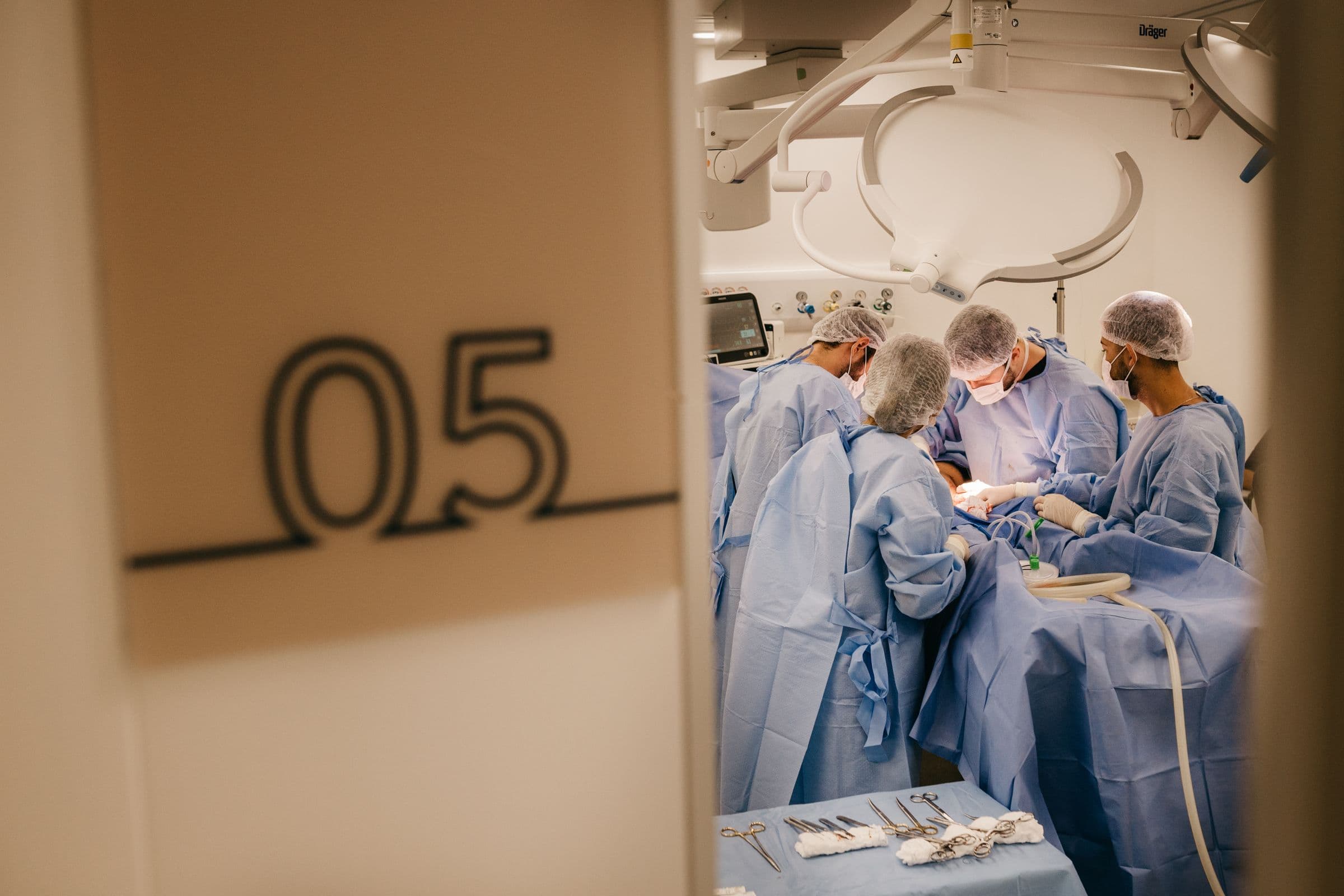 Tekansa Hospital in operation